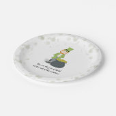 Assiettes En Carton Cute Simple Leprechaun St. Patrick's Day Whimsical (Angle)