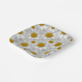 Assiettes En Carton Cute simple Motif blanc marron (Angulaire)