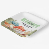 Assiettes En Carton Cute Woodland Animals 8th Birthday Party (Angulaire)