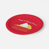 Assiettes En Carton Cutie Pie Cherry 1er Anniversaire Thème de fête (Angle)