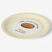 Assiettes En Carton Cutie Pie Thanksgiving Baby shower automne (Angle)
