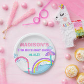 Assiettes En Carton Cuties Splish Splash Parc aquatique Fille Annivers (Fête)