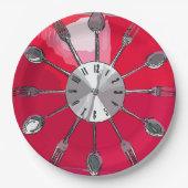 Assiettes En Carton Cutlery O'clock 2. (Devant)