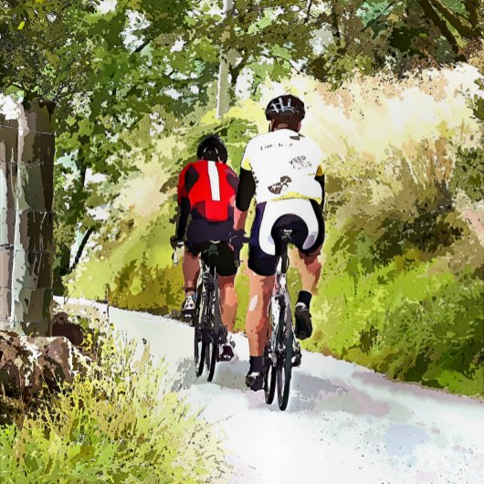 ASSIETTES EN CARTON CYCLISME