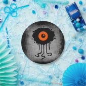 Assiettes En Carton Cyclops Aliens d'Halloween (Fête)