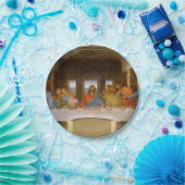 Assiettes En Carton Da Vinci Dernier Supper Fine Art Classic (Fête)