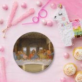 Assiettes En Carton Da Vinci Dernier Supper Fine Art Classic (Fête)