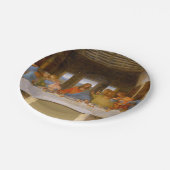 Assiettes En Carton Da Vinci Dernier Supper Fine Art Classic (Angle)
