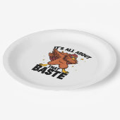 Assiettes En Carton Dabbing Thankgiving Turquie Tout Sur Ce Baste (Angle)