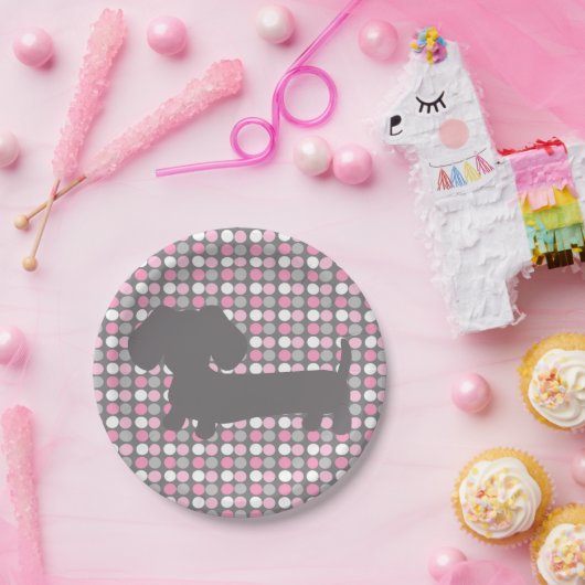 Assiettes En Carton Dachshund Wiener Dog Party (Fête)