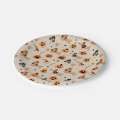 Assiettes En Carton Dachshunds en Halloween Costumes Motif (Angle)