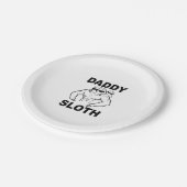 Assiettes En Carton Daddy Sloth (Angle)