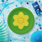 Assiettes En Carton Daffodique héraldique (Fête)