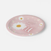 Assiettes En Carton Daisy 1st Birthday (Angle)