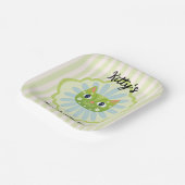 Assiettes En Carton Daisy Kitty Visage Purr-fect fête d'anniversaire (Angulaire)