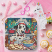 Assiettes En Carton Dalmatie : Noël festif (Fête)