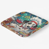 Assiettes En Carton Dalmatie : Noël festif (Angulaire)