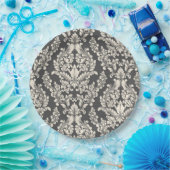 Assiettes En Carton Damas (Fête)