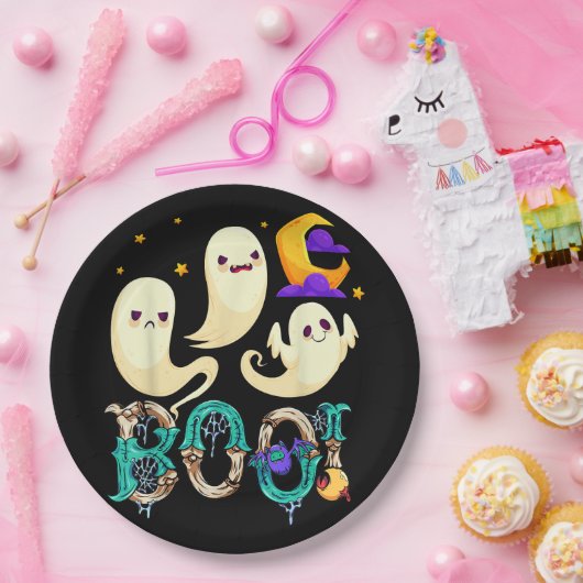 Assiettes En Carton Dancing Skeletons Dance Challenge Boys Girl (Fête)