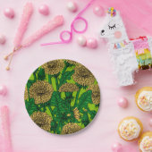 Assiettes En Carton Dandelions (Fête)