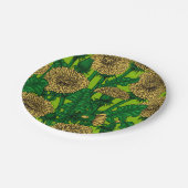Assiettes En Carton Dandelions (Angle)