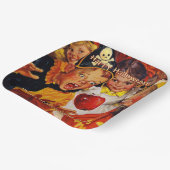 Assiettes En Carton Dangers de la pompe | Douce dent | Halloween (Angulaire)