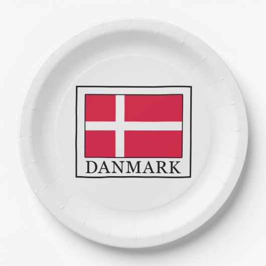 Assiettes En Carton Danmark (Devant)