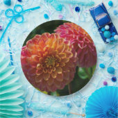 Assiettes En Carton Dans Le Jardin Dahlia 1 (Fête)