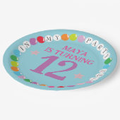 Assiettes En Carton Dans Mon Bracelet D'Amitié Fête D'Anniversaire (Angle)