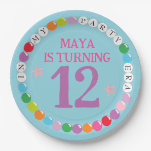 Assiettes En Carton Dans Mon Bracelet D'Amitié Fête D'Anniversaire