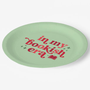 Assiettes En Carton Dans mon design de Noël d'époque de livre