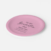 Assiettes En Carton Dans mon ère de diplôme drôle Graduation (Angle)