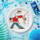 ASSIETTES EN CARTON DANSE (Fête)