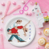 ASSIETTES EN CARTON DANSE (Fête)