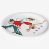 ASSIETTES EN CARTON DANSE (Angle)