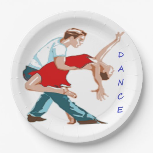 ASSIETTES EN CARTON DANSE (Devant)