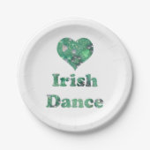 Assiettes En Carton Danse d'Irlandais d'amour (Devant)