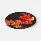 Assiettes En Carton Danse Feux d'artifice Art Abstrait (Angle)