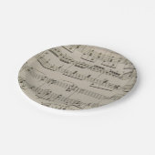 Assiettes En Carton Danse hongroise no 5 (Angle)