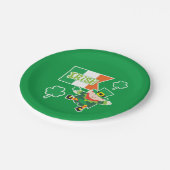 Assiettes En Carton Danse Irish Leprechaun (Angle)