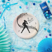 Assiettes En Carton Danse Jazz (Fête)