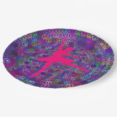 Assiettes En Carton Danse pour la paix (Angle)