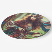 ASSIETTES EN CARTON DANSER GYPSI (Angle)