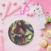 ASSIETTES EN CARTON DANSER GYPSI (Fête)