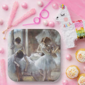 Assiettes En Carton Danseurs Edgar Degas Plaques en papier (Fête)