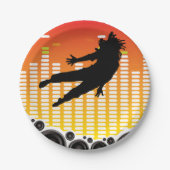 Assiettes En Carton Danseurs Et Intervenants (Devant)