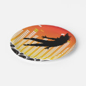 Assiettes En Carton Danseurs Et Intervenants (Angle)