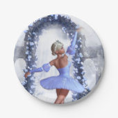 Assiettes En Carton Danseuse de ballet céleste (Devant)