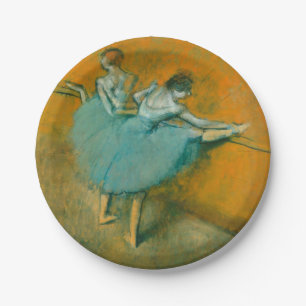 Assiettes En Carton Danseuses au Bar Ballet