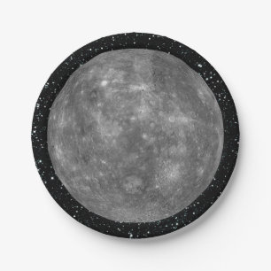Assiettes En Carton ~ d'arrière - plan d'étoile de MERCURY de PLANÈ